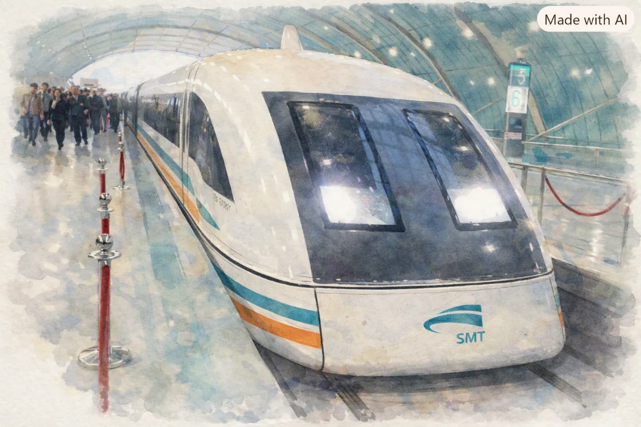 【😱わずか5.3秒で時速800km！】🚄中国の磁気浮上列車・世界最速を更新のサムネイル