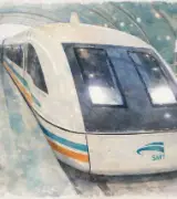【わずか5.3秒で時速800km！】🚄中国の磁気浮上列車・世界最速を更新のサムネイル