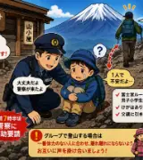 【🗻ここで待ってろ😡】7歳児を富士山に置き去り😰…父親は登山続行?!警察が救助のサムネイル