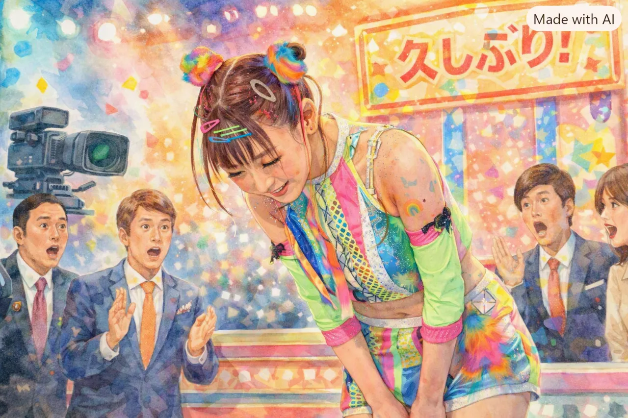 【プロレス転身から再始動！】🌈フワちゃん📺2年ぶりのテレビ出演に反響のサムネイル