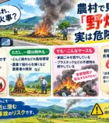 🔥 農村でモクモク「野焼き」実は危険！5年間で69人死亡…クマ被害より多い死者数のサムネイル
