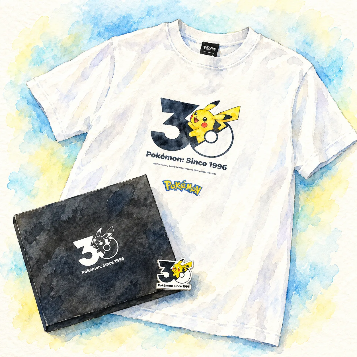 【大反響】ポケモン全1025匹がTシャツ化👕「お金が足りん💸」とネット衝撃😱のサムネイル