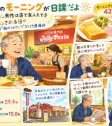 🍝「3日来なかったら何かあったと思って！」78歳男性…ジョリパのモーニングが“生存確認”に☕👴のサムネイル