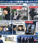 🚨「ショウリンジ！」と110番で大騒ぎ…小1含む43人を検挙・補導！交番破壊まで発生😱のサムネイル