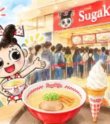 【地元民…「ウソでしょ…」😳】🍜名古屋のソウルフードが関東で大暴れ!? スガキヤに2時間待ちの大行列！