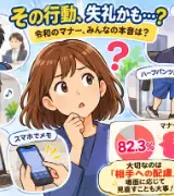 【あなたは大丈夫？】🚨その行動…職場で嫌われてるかも!? 6割が気にする「非常識なマナー」とは？