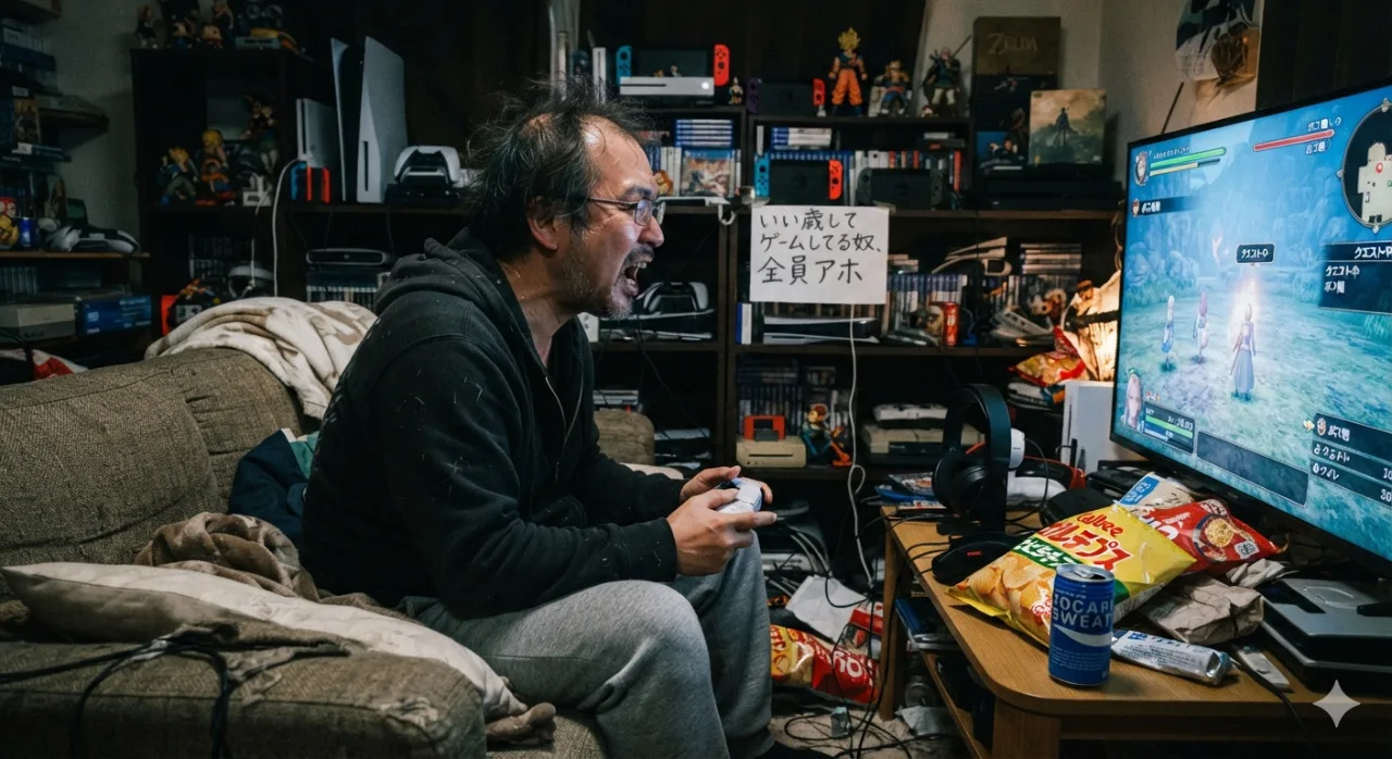 大人の趣味ゲーム論争。これ言ったら全ゲーマーを敵に回すけどさ…のサムネイル