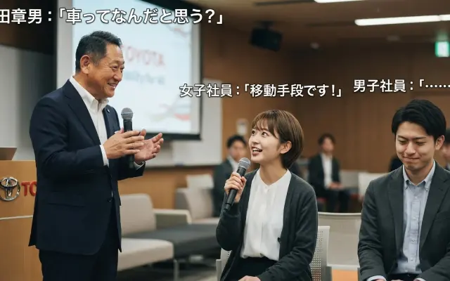 豊田章男の「車って何だと思う？」という問いに、私たちが学ぶべき『仕事の本質』のサムネイル
