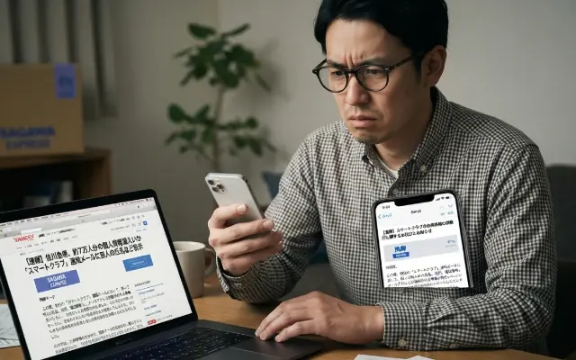 【速報】佐川急便「スマートクラブ」でシステム障害か。約7万人の個人情報が別人に誤通知された模様。のサムネイル