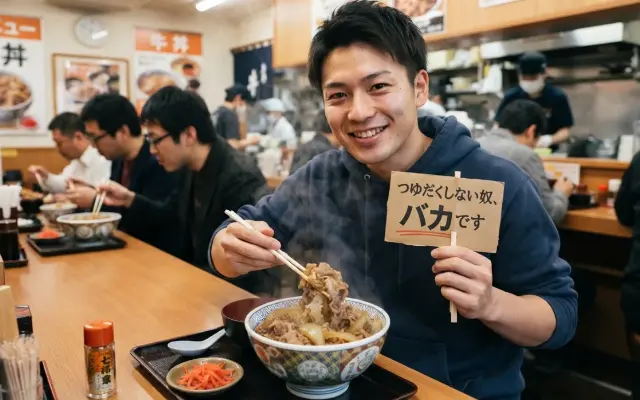 【悲報】牛丼の「つゆだく」を注文しない人が致命的に見落としていることのサムネイル