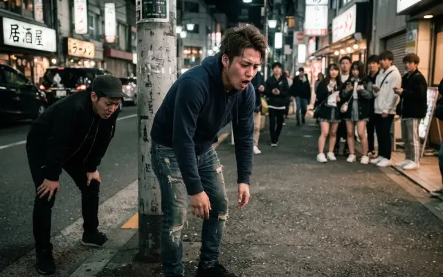 【最初だけ無敵】オラついた素人が秒でスタミナ切れしてただの泥仕合になる動画のサムネイル