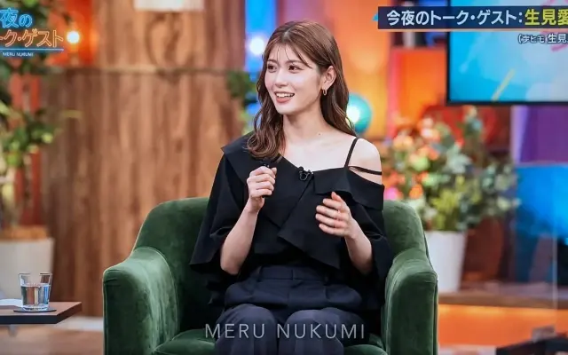 【放送事故？】めるるのセクシー衣装に視聴者騒然「ブラ紐落ちてるかと…」のサムネイル
