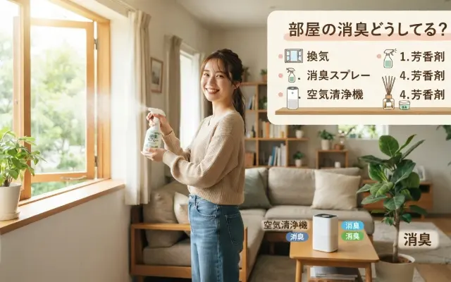 【盲点】自分の家のニオイ、実は自分じゃ気づけません。一瞬で「生活臭」を消し去る方法のサムネイル