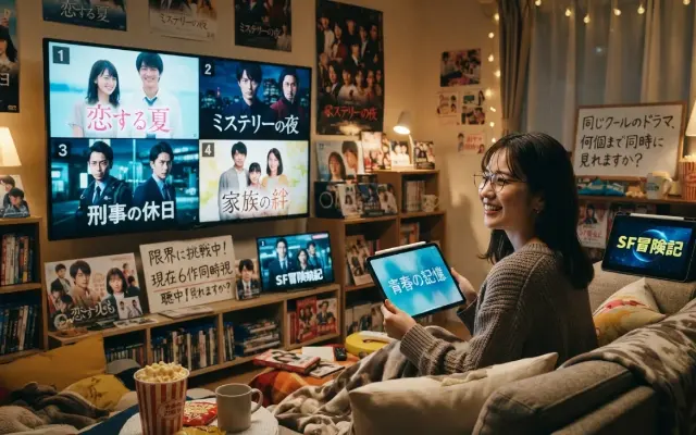 同じクールのドラマ、何本超えたら生活崩壊する？のサムネイル
