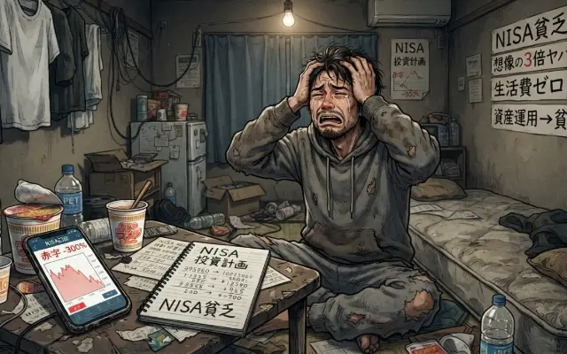 NISA貧乏になって初めて気づいたことのサムネイル