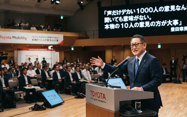 【正論】1000人のノイズ vs 10人の本物。豊田章男の言葉がリアルすぎるのサムネイル