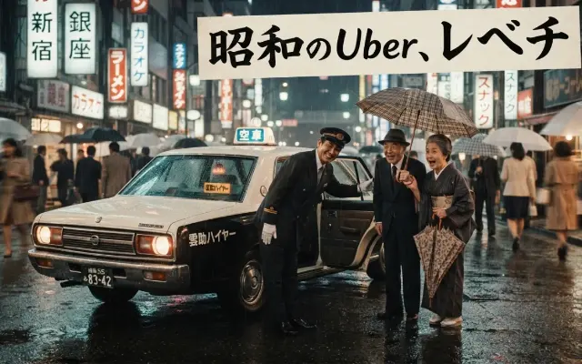 昭和のUber、さすがにフィジカルがレベチすぎる。のサムネイル