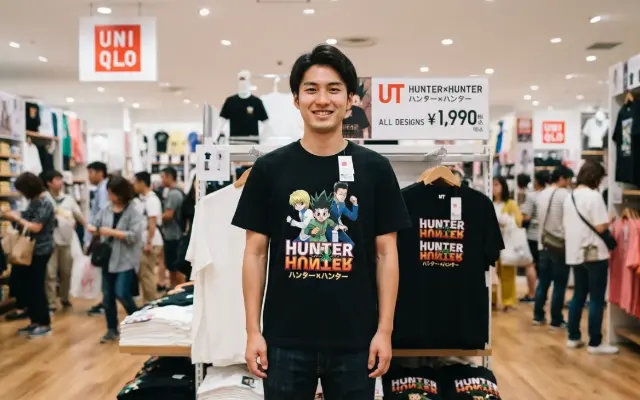 ユニクロのハンターハンターTシャツがガチで神デザインすぎる。これで1990円は即完売の予感しかしない…のサムネイル
