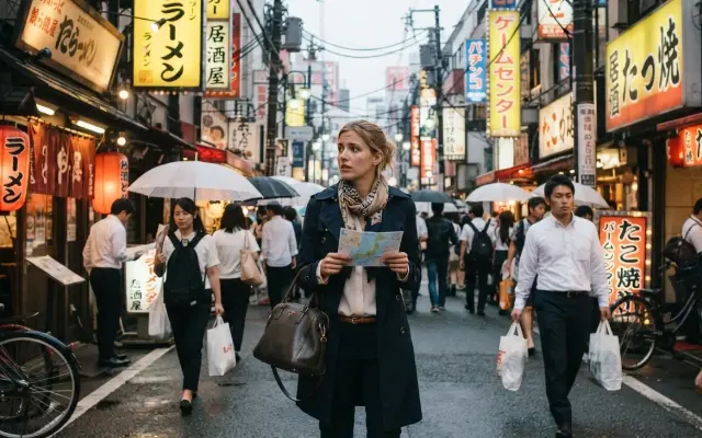 【議論】「日本の街が似合わなすぎる」と話題のフランス人美女さん、むしろ『異世界転生感』があって最高じゃないか？のサムネイル