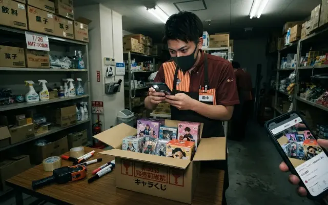 【大炎上】セブン店員が発売前に人気グッズを買い占め⇒メルカリ転売か、本部がブチギレ警告文のサムネイル