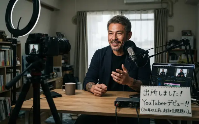 20年前の最悪の事件…バッキー栗山が出所後にYouTube開始でネット騒然のサムネイル