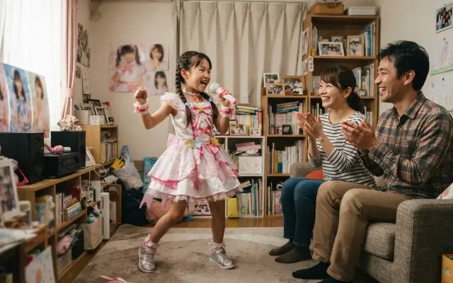 【大論争】「子供がアイドルになりたい」を応援する親は、夢を叶えるサポーターか、ただの現実逃避か？のサムネイル