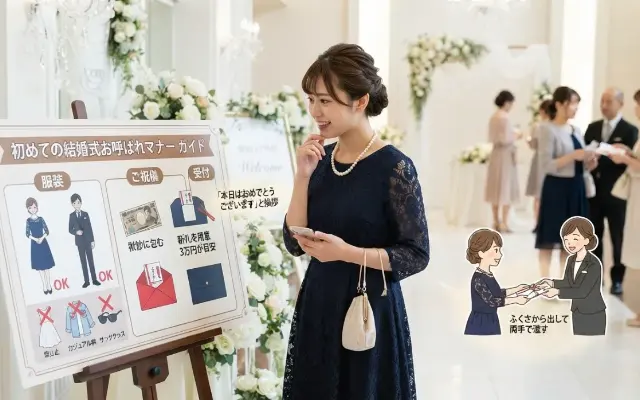 知らないと恥。結婚式マナーの基本のサムネイル