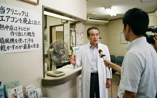【物議】「エアコン廃止しました」大阪のクリニックが衝撃発表「熱中症はテレビが作った概念」にネット騒然のサムネイル