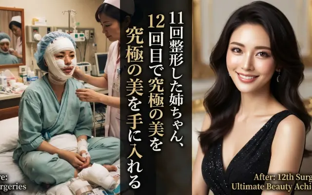 総額いくら？11回整形を繰り返した女性が「12回目」の施術でついに辿り着いた“究極のビジュアル”のサムネイル