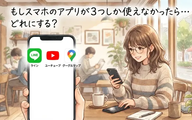 これ異論ある？アプリ3つしか使えないなら「コレとコレとコレ」で確定な件のサムネイル