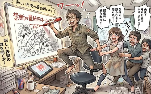 【謎】冨樫義博さん、絶対に超えてはいけないラインを超えた結果がヤバすぎる件のサムネイル