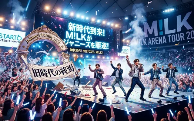 男性アイドル界のパワーバランス崩壊。謎のグループ「M!LK」が強すぎる件のサムネイル