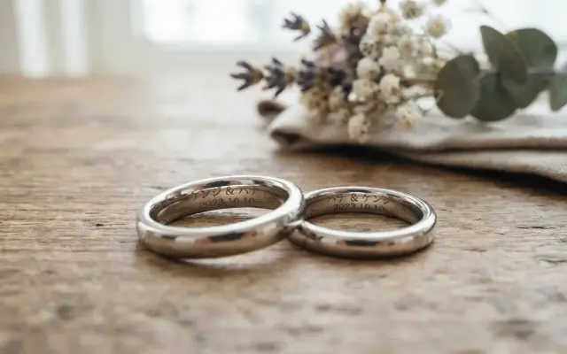 みんな結婚指輪の内側って何て彫った？私はちょっと後悔してる。のサムネイル