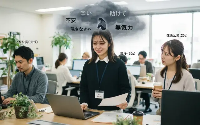 【恐怖】「あの人、最近ヤバい…」周囲が密かに気づく心のSOSのサムネイル