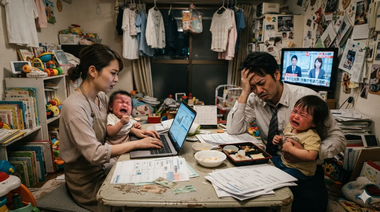 少子化が止まるワケない。政府の「共働き圧力」が日本を少子化の底なし沼へ突き落とすのサムネイル