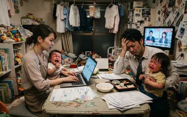 少子化が止まるワケない。政府の「共働き圧力」が日本を少子化の底なし沼へ突き落とすのサムネイル