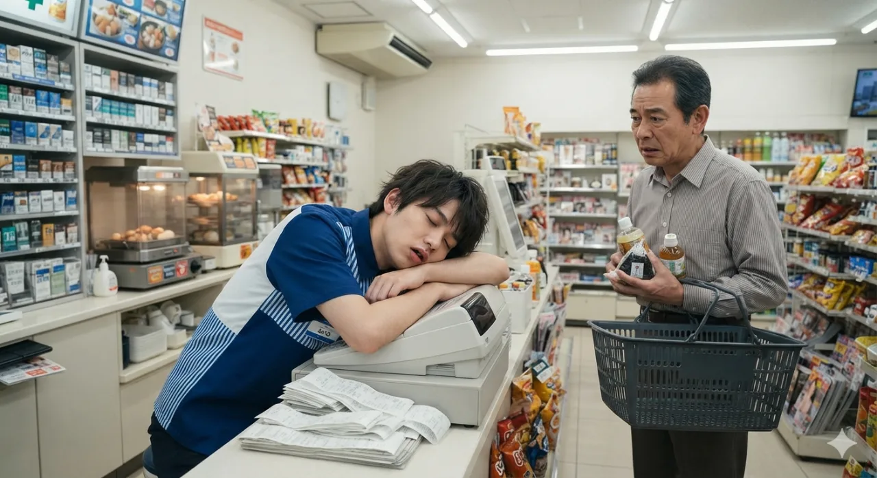日本の接客を忘れた外国人店員のサムネイル