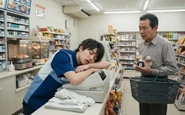 日本の接客を忘れた外国人店員のサムネイル