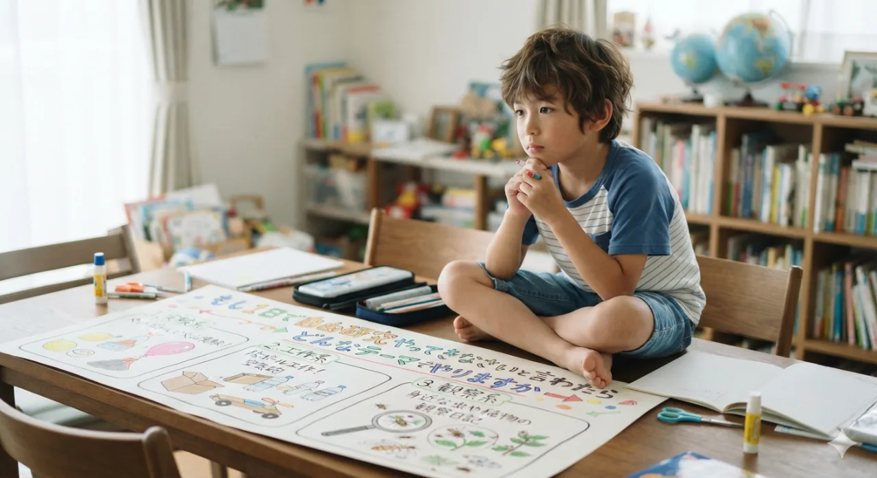【検証】もし1日で自由研究やってきなさいと言われたらどんなテーマのサムネイル