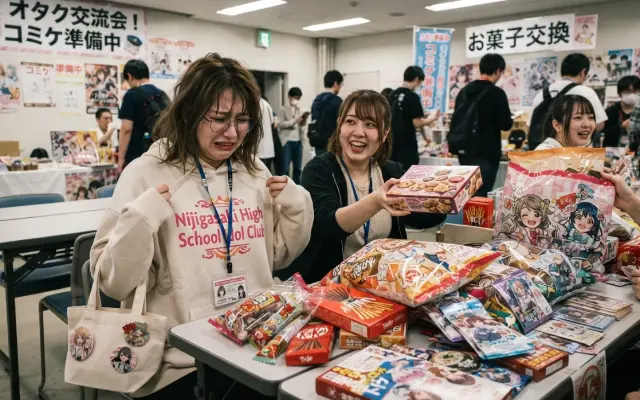 【悲報】オタクの「お菓子交換」という、令和の義務教育が限界を迎えている件のサムネイル