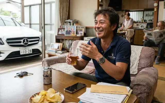 「全部親の金」ベンツを乗り回す50歳・年金同居の無職、天国から地獄へ落ちた一瞬の出来事のサムネイル