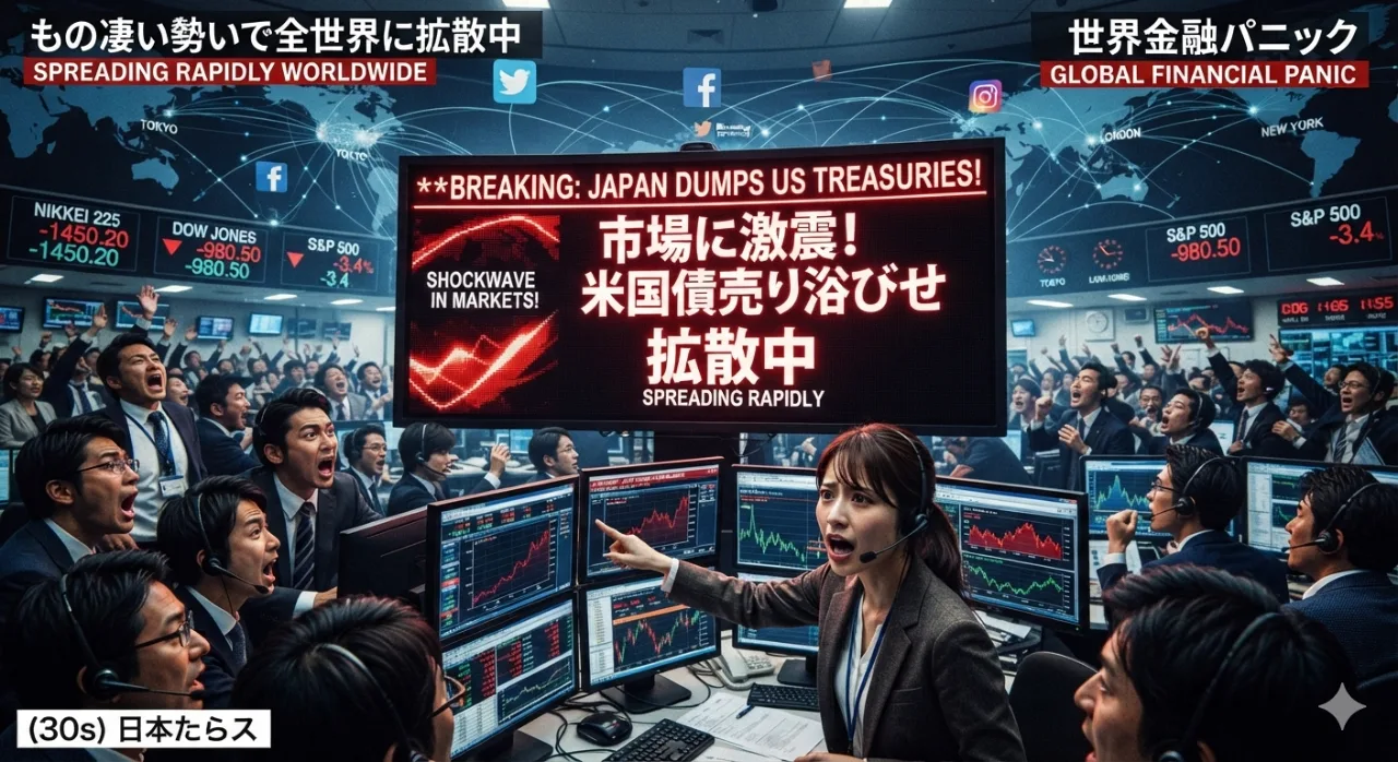 【警告】ネットで大拡散中の「日本、米国債売却」という怪情報、ヤバすぎる。のサムネイル
