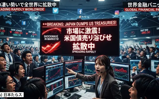 【警告】ネットで大拡散中の「日本、米国債売却」という怪情報、ヤバすぎる。のサムネイル