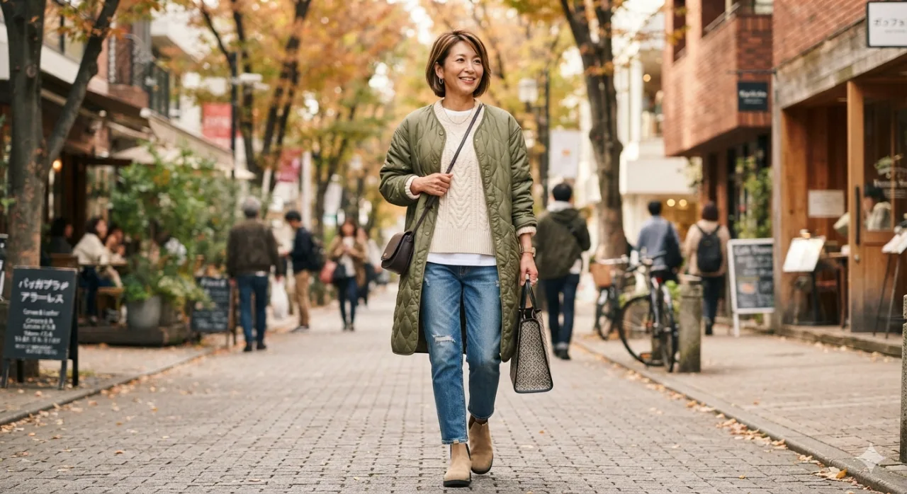 40代のカジュアルって難しくない？「普段着」を「お洒落」に変える境界線のサムネイル