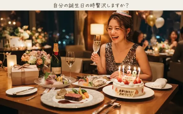 自分をVIP待遇する日。QOLが爆上がりした誕生日の過ごし方のサムネイル