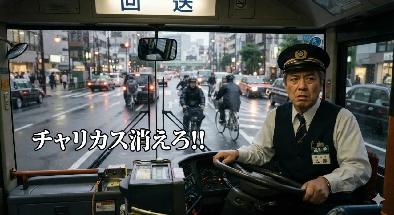 バスの運転席から見たら絶望する、自転車の危険すぎる命知らずな行動のサムネイル
