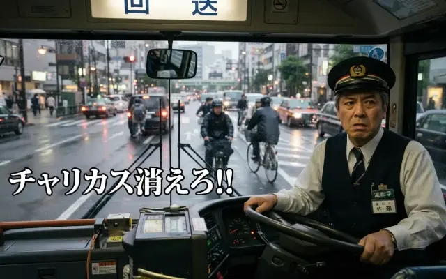バスの運転席から見たら絶望する、自転車の危険すぎる命知らずな行動のサムネイル