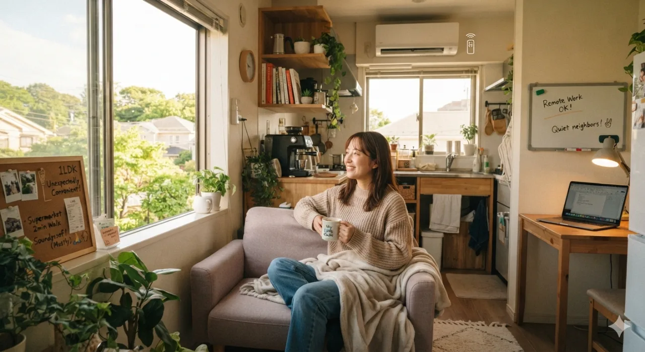 実家暮らしの時は気づかなかった、ぶっちゃけ住んでみて大正解だった部屋の条件のサムネイル
