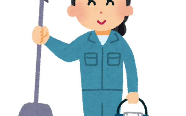 【悲報】1軍女子さん（笑）、清掃員になってガチのトイレ掃除をしてしまうｗｗｗｗのサムネイル