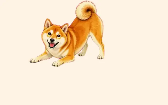動く♪水彩絵本の柴犬｜文字なしで気持ちが伝わるLINEスタンプ24個のサムネイル
